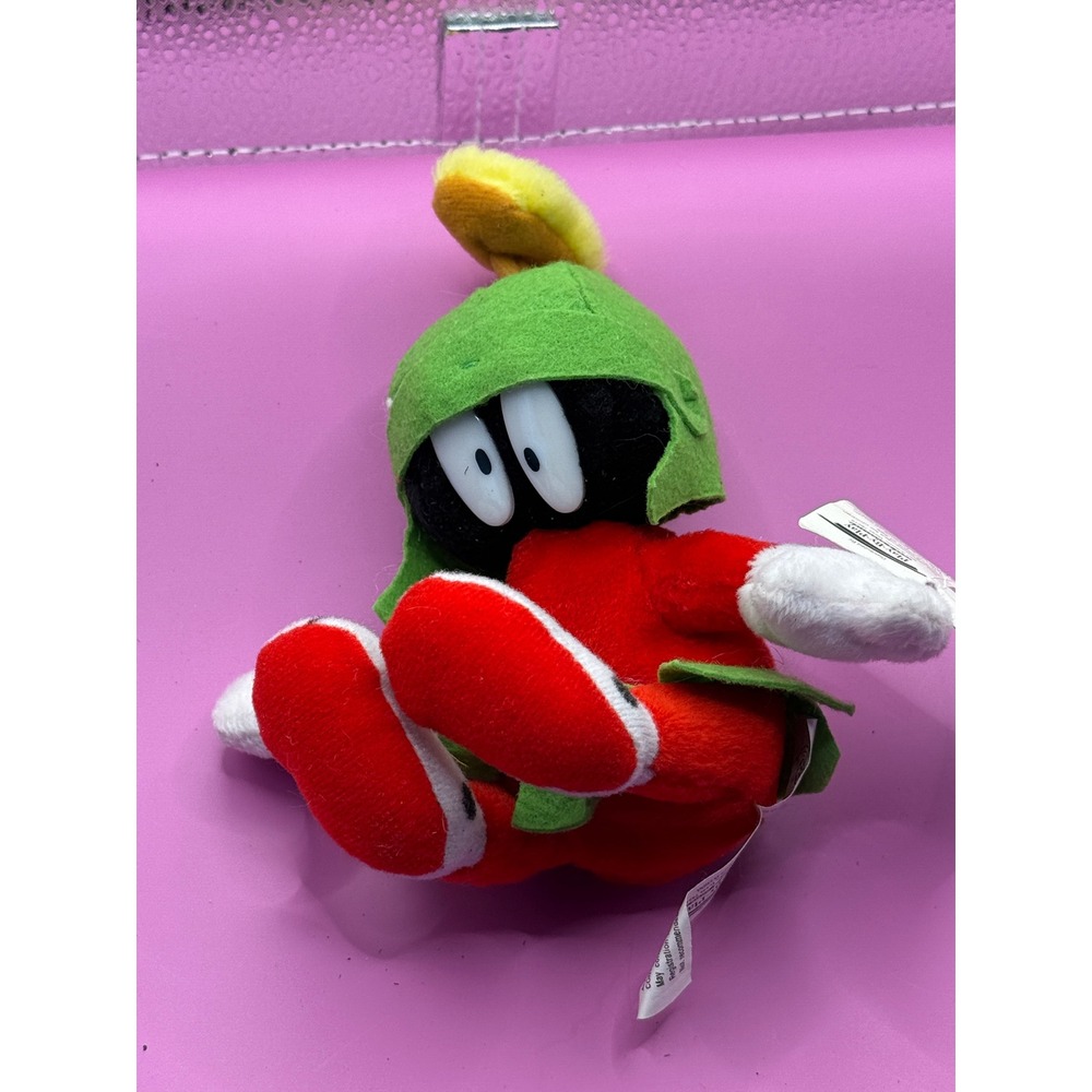 Looney Tunes Marvin‎ The Martian Plush Clip On Bag Charm Warner Bros